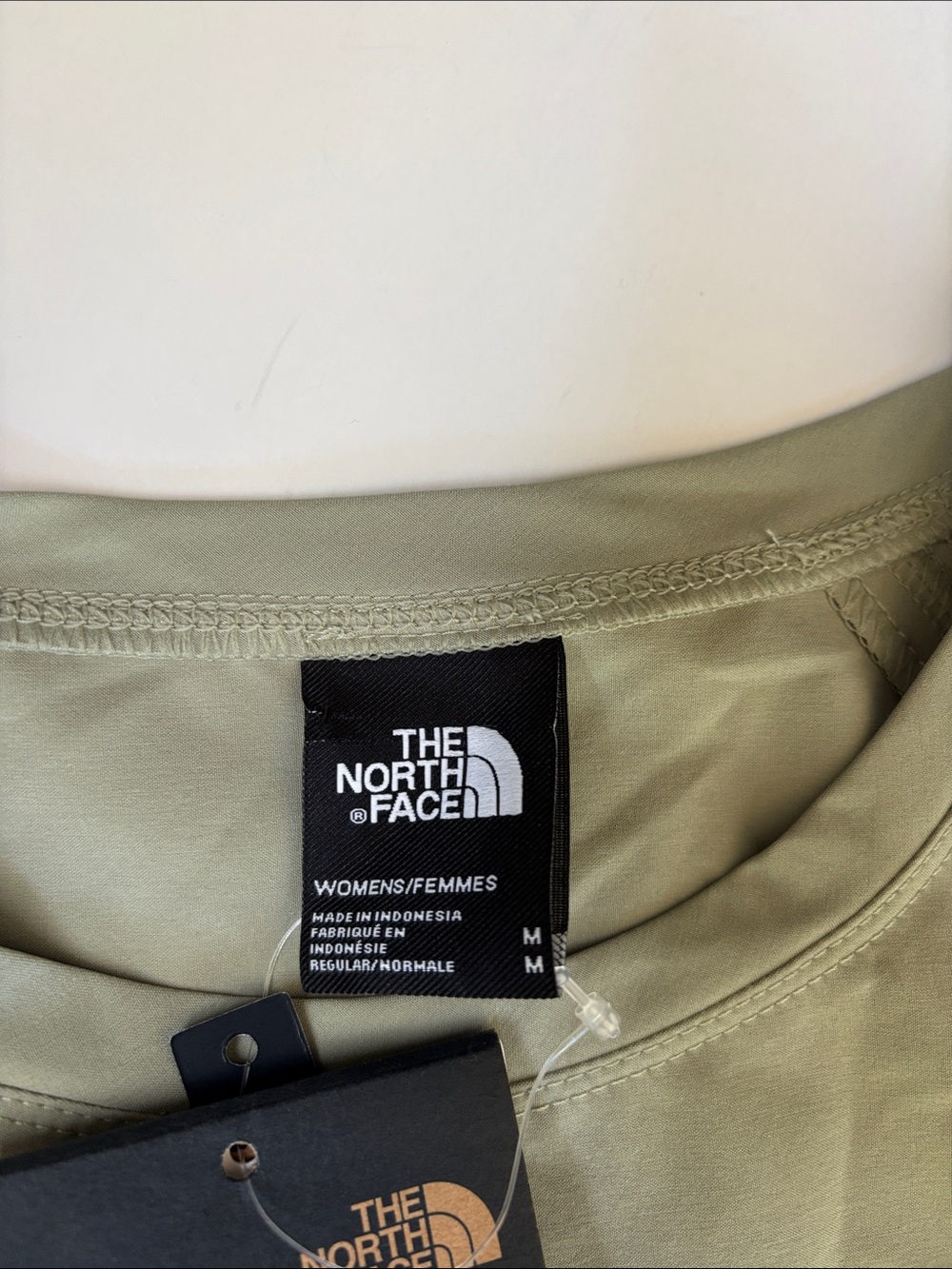 North Face Never Stop Dress Tea Green Outdoors Hiking Pockets Women’s Medium - Picture 4 of 16